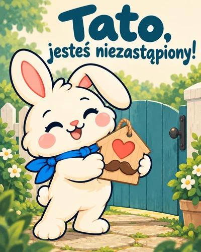 Tato, jesteś niezastąpiony!