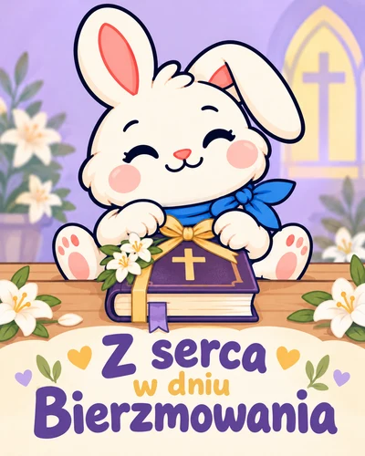 Z serca w dniu Bierzmowania