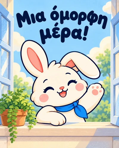 Μια όμορφη μέρα!