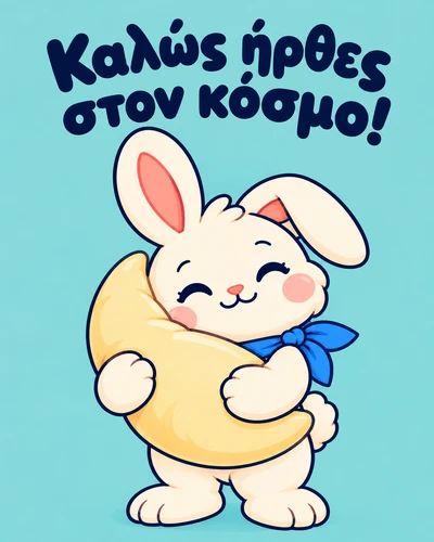 Καλώς ήρθες στον κόσμο!
