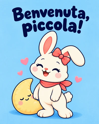 Benvenuta, piccola!