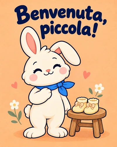Benvenuta, piccola!
