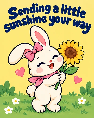 Sending a little sunshine your way