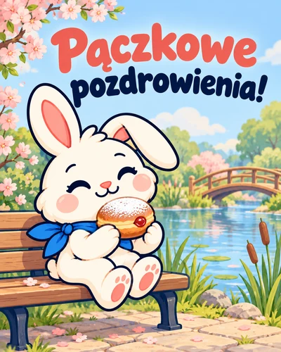 Pączkowe pozdrowienia!