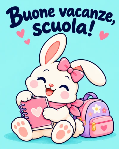 Buone vacanze, scuola!
