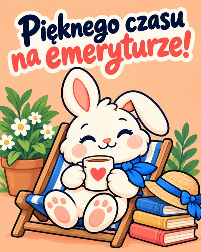 Pięknego czasu na emeryturze!