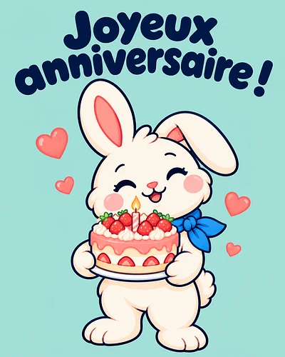 Joyeux anniversaire !