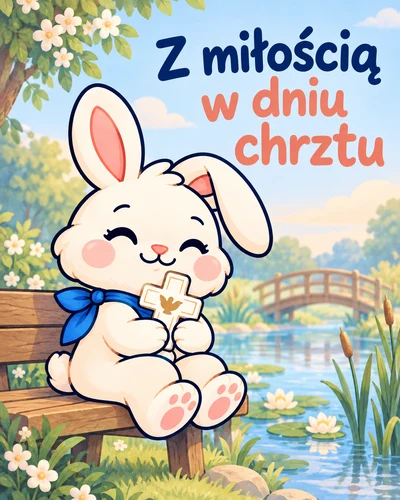 Z miłością w dniu chrztu