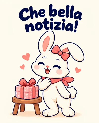 Che bella notizia!