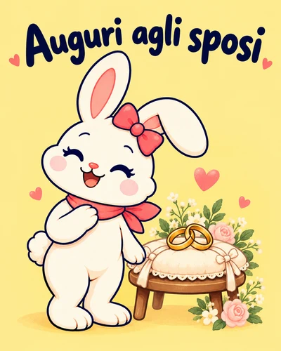 Auguri agli sposi