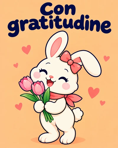 Con gratitudine