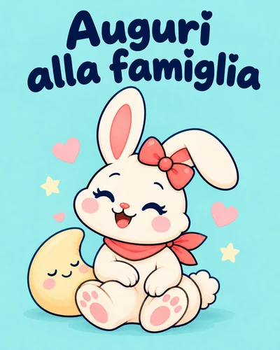 Auguri alla famiglia