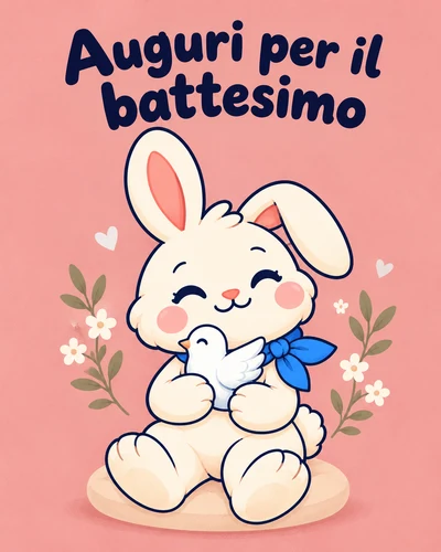 Auguri per il battesimo