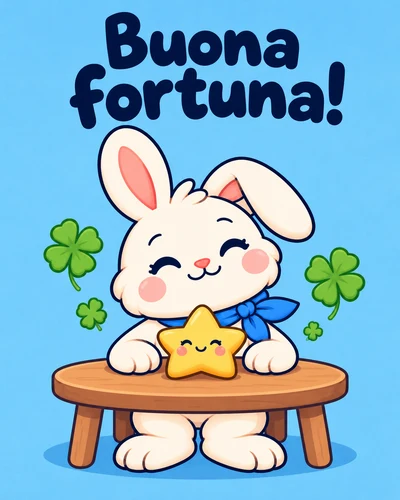 Buona fortuna!