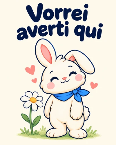 Vorrei averti qui