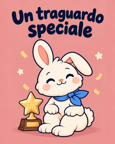 Un traguardo speciale