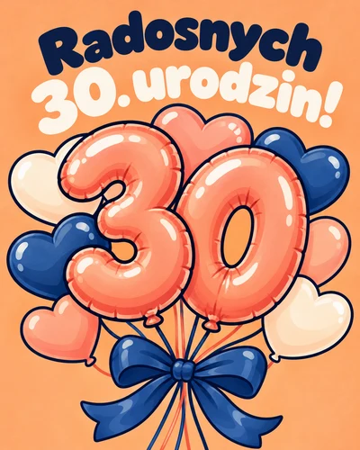 Radosnych 30. urodzin!