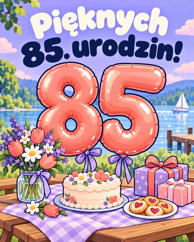 Pięknych 85. urodzin!