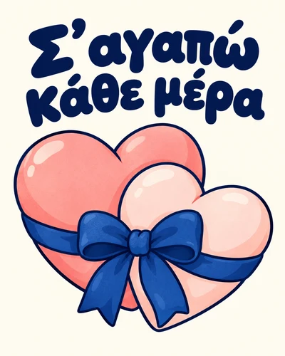 Σ’ αγαπώ κάθε μέρα