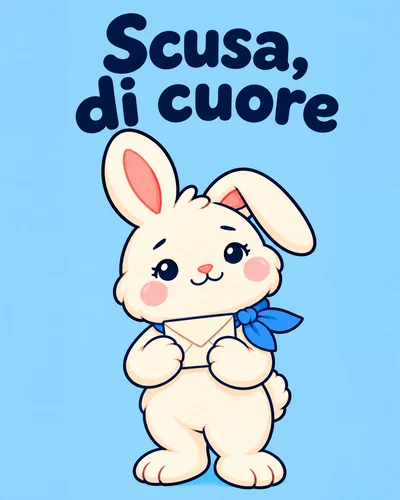 Scusa, di cuore