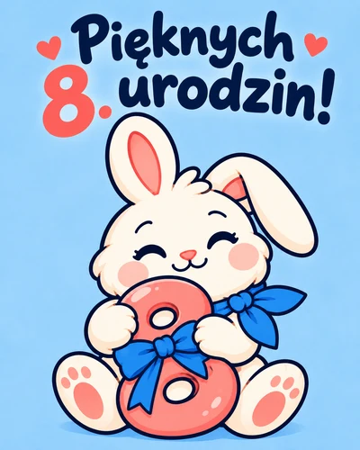 Pięknych 8. urodzin!
