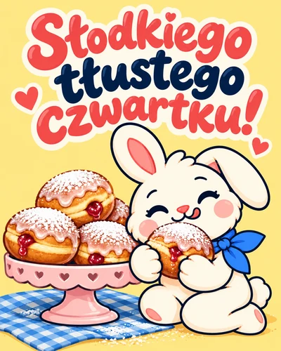 Słodkiego tłustego czwartku!