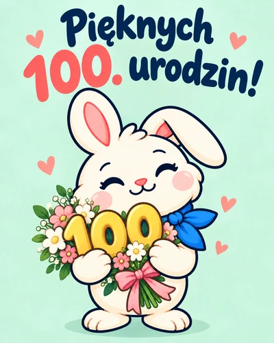 Pięknych 100. urodzin!