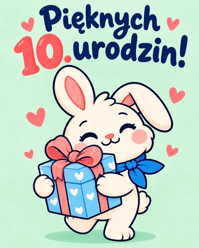 Pięknych 10. urodzin!