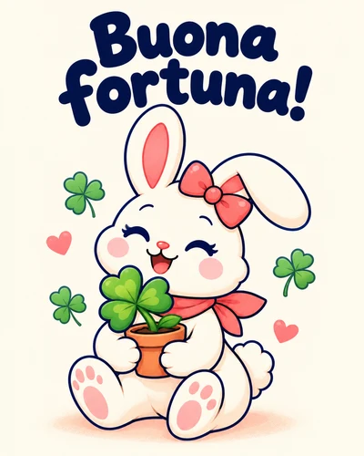 Buona fortuna!