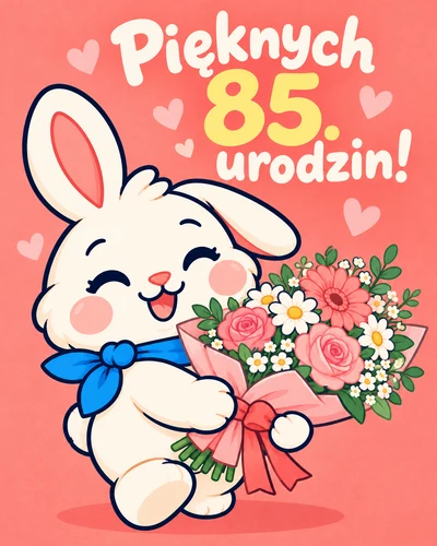 Pięknych 85. urodzin!