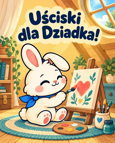 Uściski dla Dziadka!