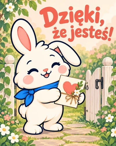 Dzięki, że jesteś!