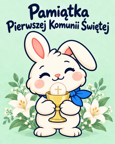 Pamiątka Pierwszej Komunii Świętej