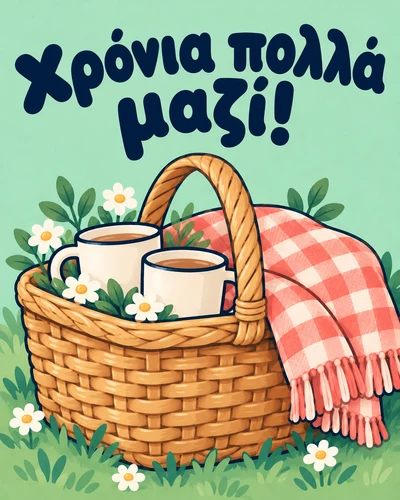Χρόνια πολλά μαζί!