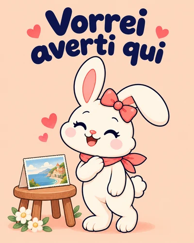 Vorrei averti qui