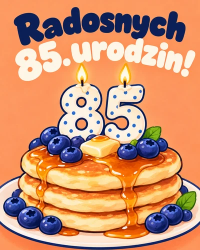 Radosnych 85. urodzin!
