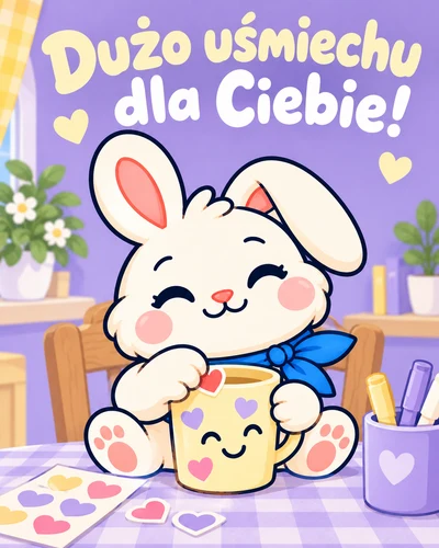 Dużo uśmiechu dla Ciebie!