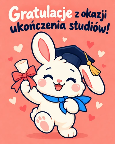 Gratulacje z okazji ukończenia studiów!
