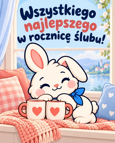 Wszystkiego najlepszego w rocznicę ślubu!