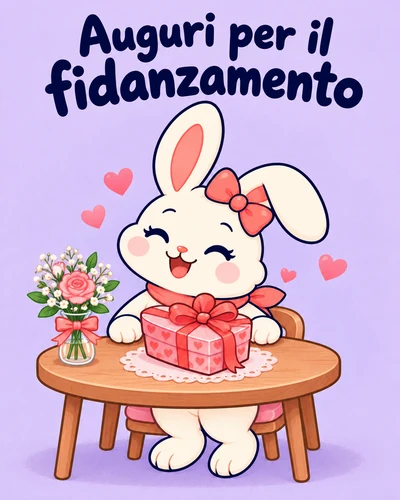 Auguri per il fidanzamento