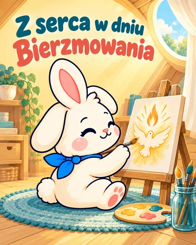 Z serca w dniu Bierzmowania