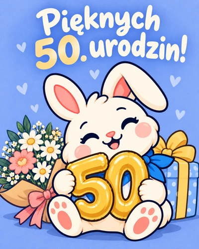 Pięknych 50. urodzin!