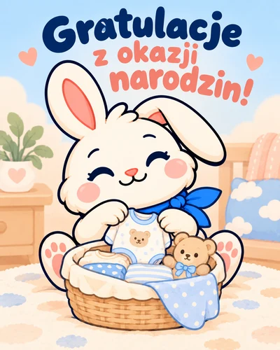 Gratulacje z okazji narodzin!