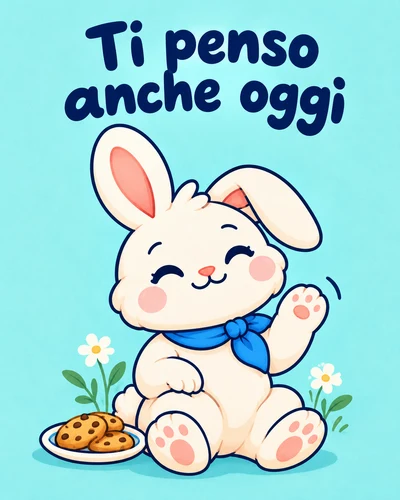 Ti penso anche oggi