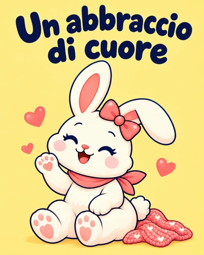 Un abbraccio di cuore