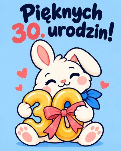 Pięknych 30. urodzin!