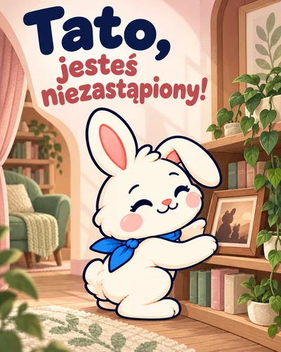 Tato, jesteś niezastąpiony!