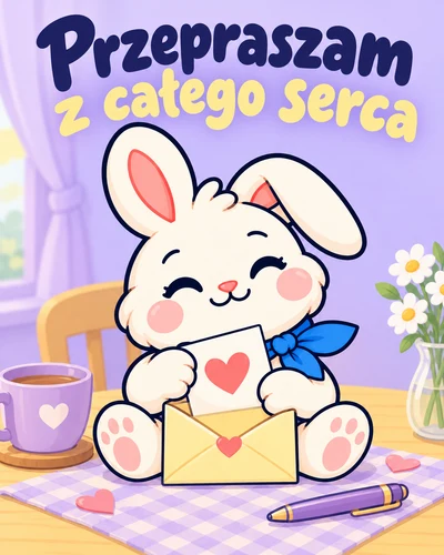 Przepraszam z całego serca