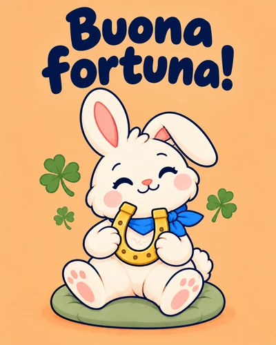Buona fortuna!