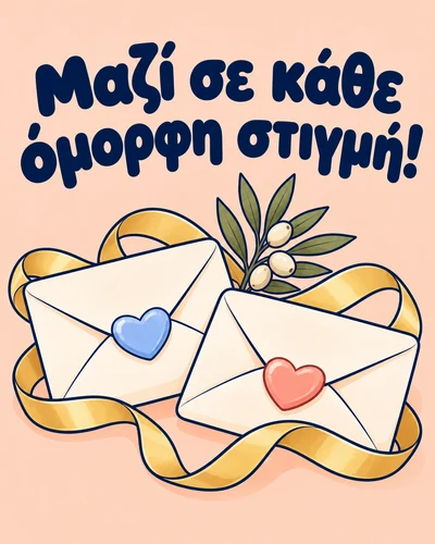 Μαζί σε κάθε όμορφη στιγμή!